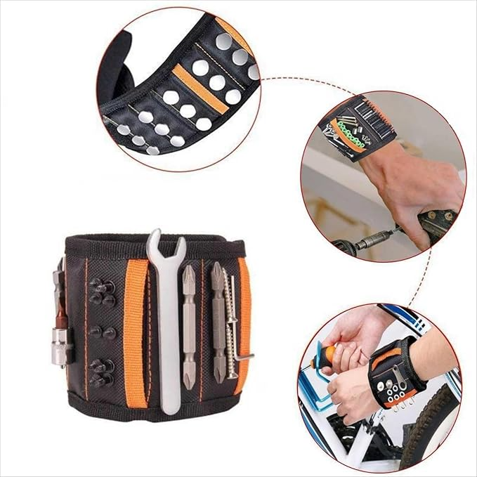 Super Brazalete Magnetico De Herramientas